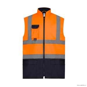 YHV005 - Gewatteerde bodywarmer Hi-Vis