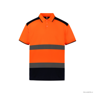 YHVJ220 - Tweekleurige Hi-Vis polo