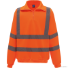 YHVK06 - Hi-Vis zip-top sweater