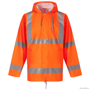 YHVS450 - Ademende regenjas Hi-Vis Soft Flex