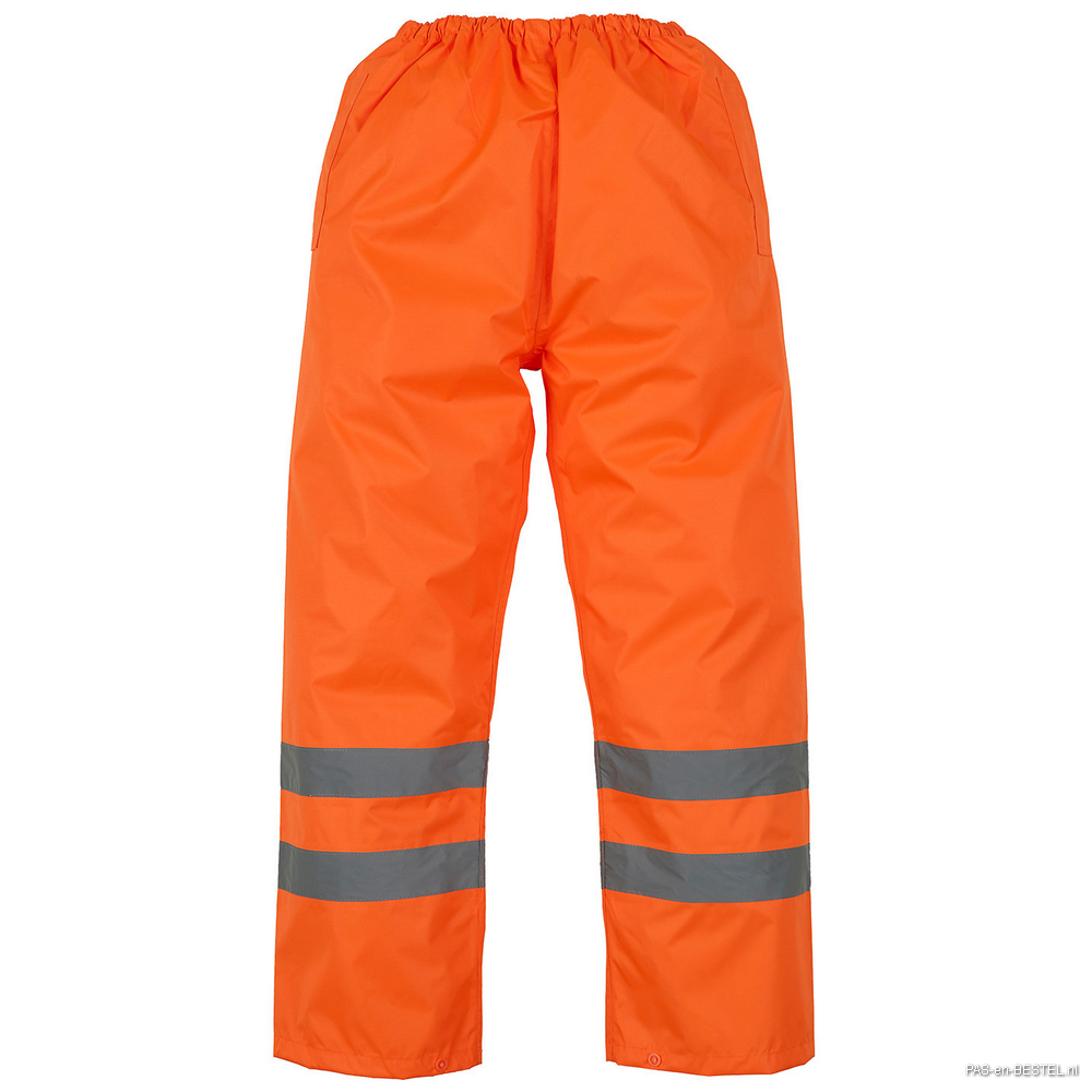 YHVS451 - Ademende regenbroek Hi-Vis Soft Flex