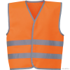 YHVW102CH - Gilet with Reflective Hem & Strips