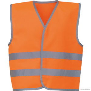 YHVW102CH - Gilet with Reflective Hem & Strips